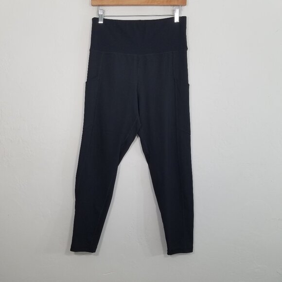 American Eagle The Everything Pocket Legging High Rise Black Size L - Picture 1 of 6